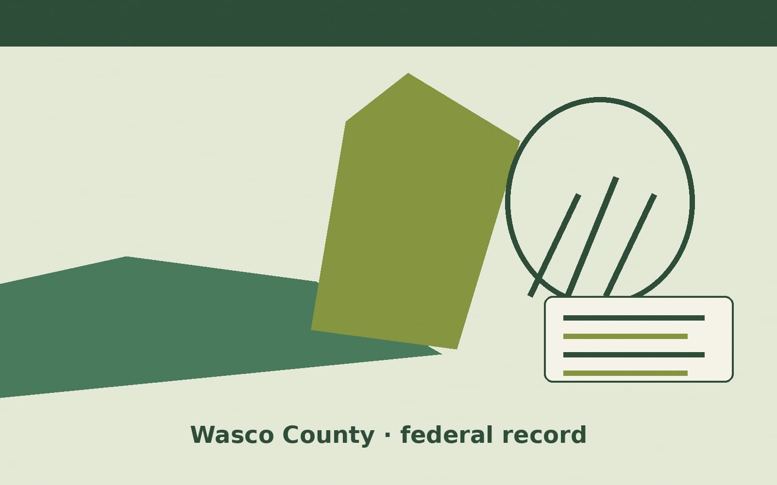 Public notice. Wasco County, Oregon, has a new federal forestry order. On September 18, 2026, the U.S. Forest Service recorded a $268,195 call under a blanket purchase agreement. T