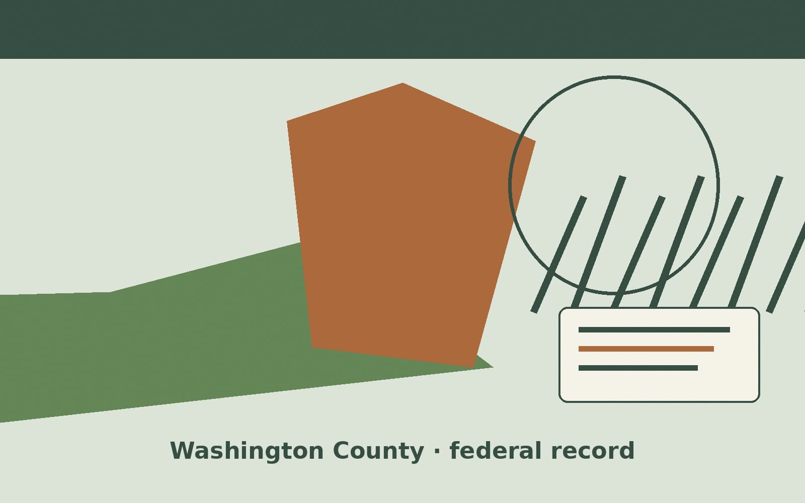 Public notice. Washington County, Indiana, has a federal award on the public books. On September 17, 2026, the Department of Transportation recorded a formula grant of $13,177. The