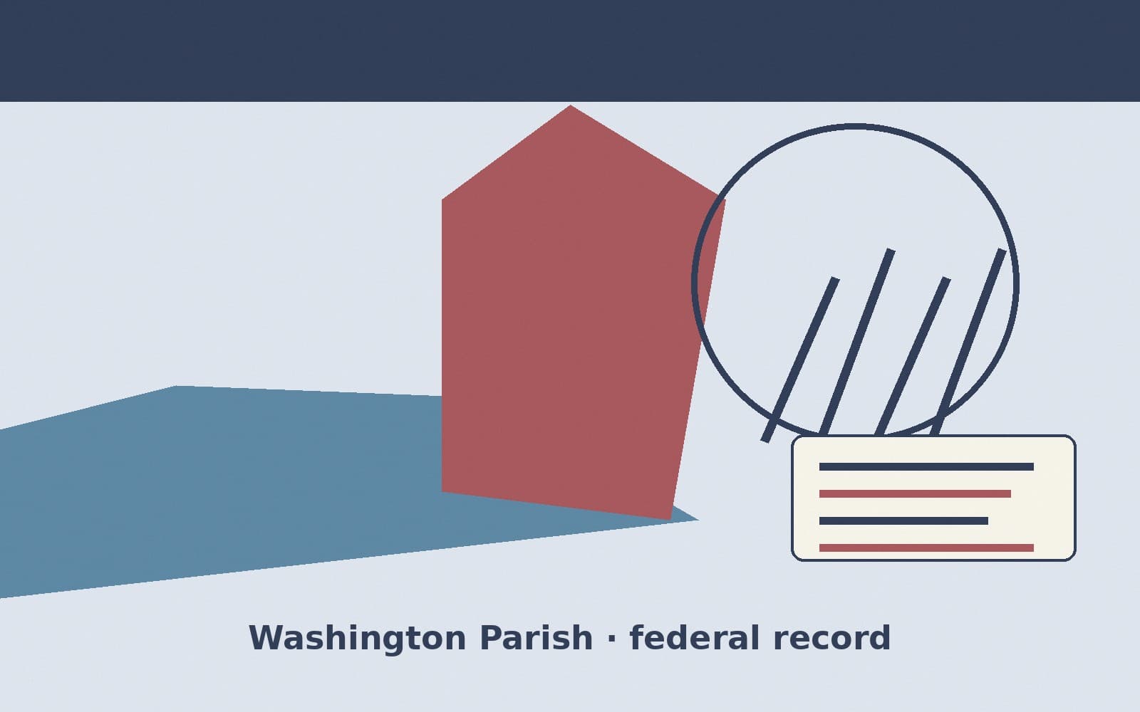 Public notice. Washington Parish, Louisiana, has a federal award on the public books. On September 22, 2026, the Department of Transportation recorded a formula grant of $79,780.08