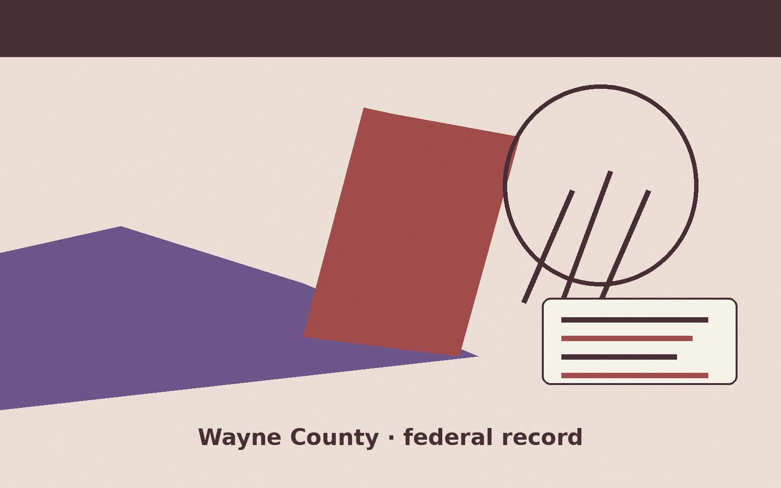Public notice. Wayne County, Iowa, has a federal award on the public books. On September 8, 2026, the Department of Health and Human Services recorded a project grant of $296,871.