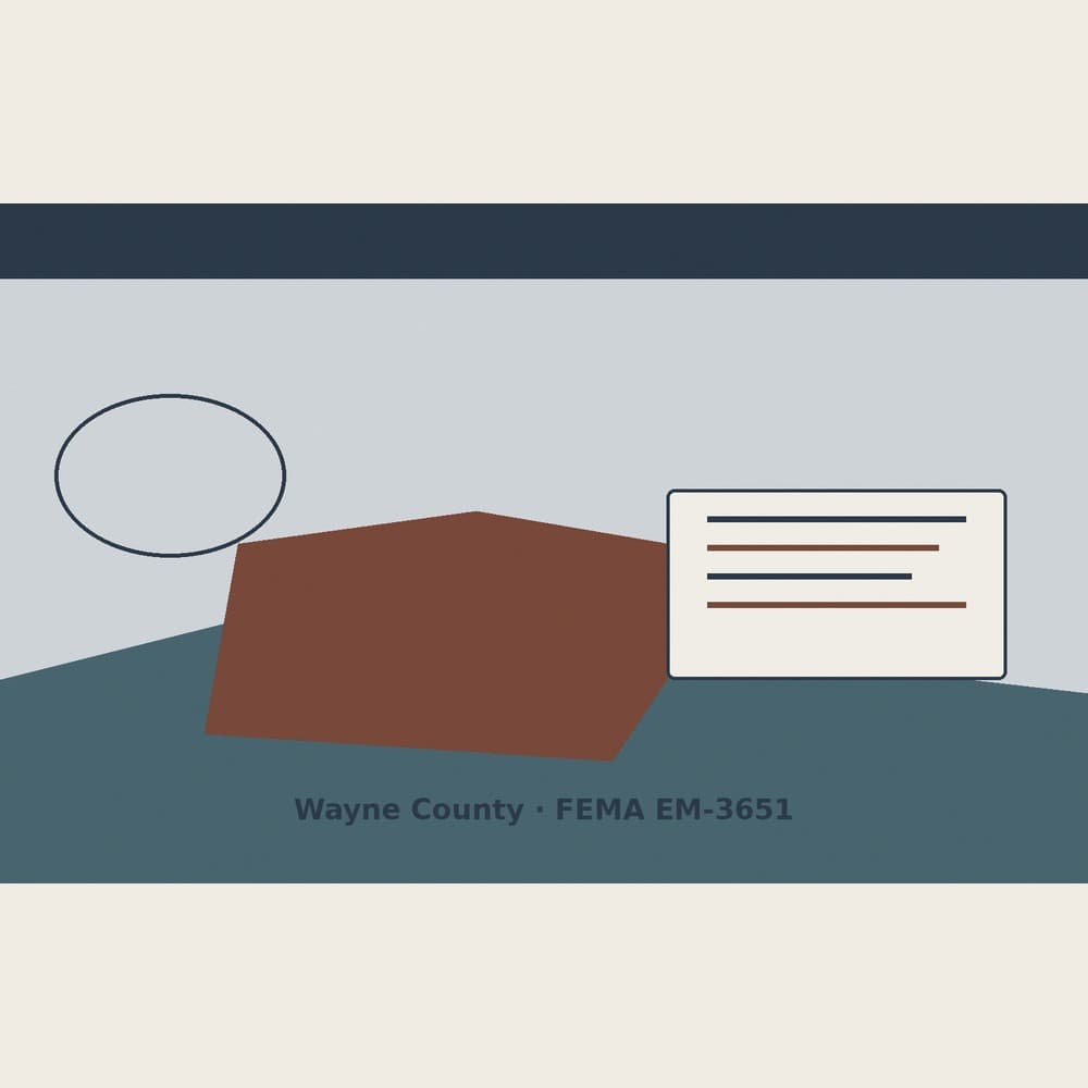 Notice Nearby: Wayne County County, fema.gov