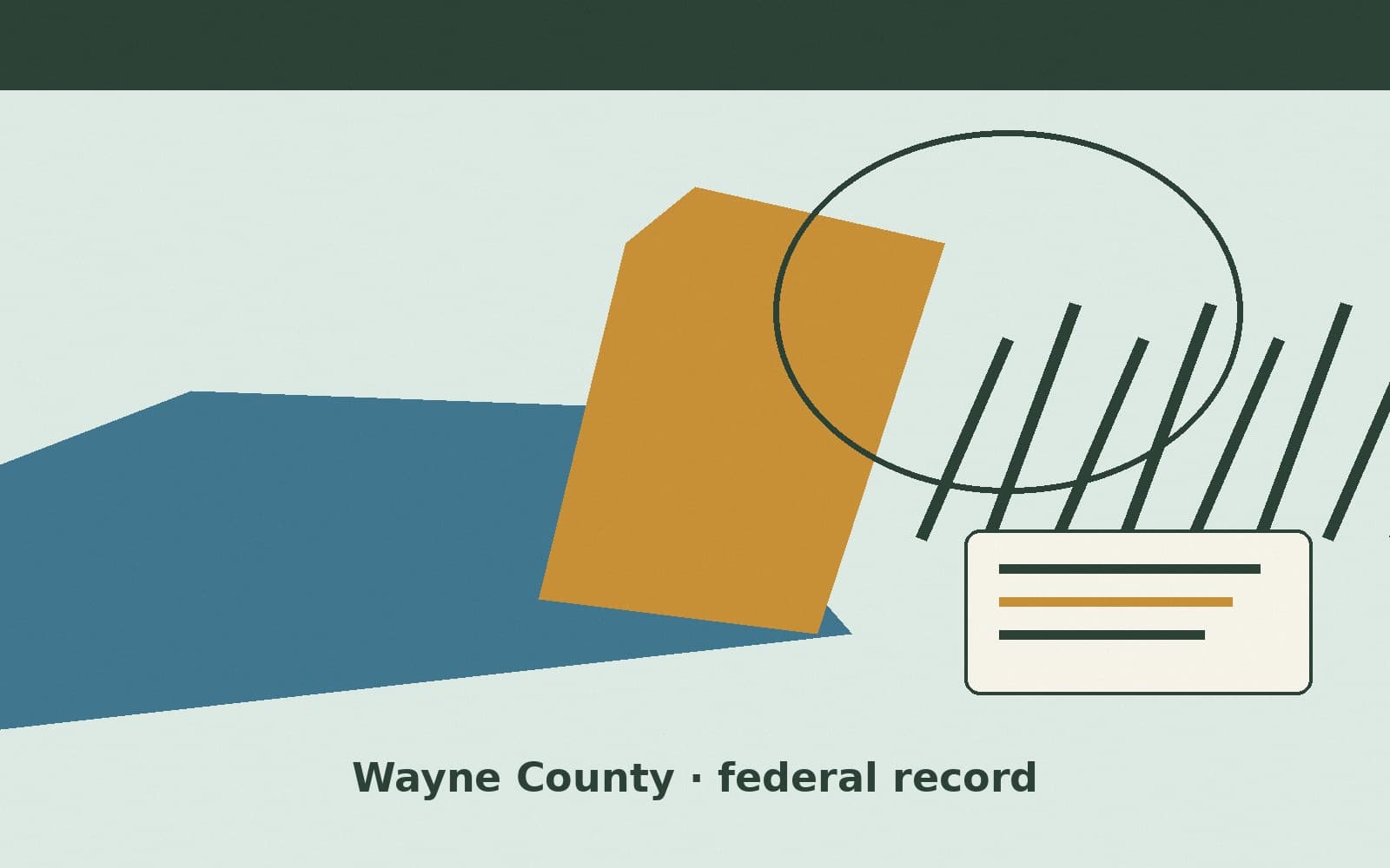Public notice. Wayne County, Indiana, has a federal award on the public books. On September 17, 2026, the Department of Transportation recorded a formula grant of $1,000,000. The o