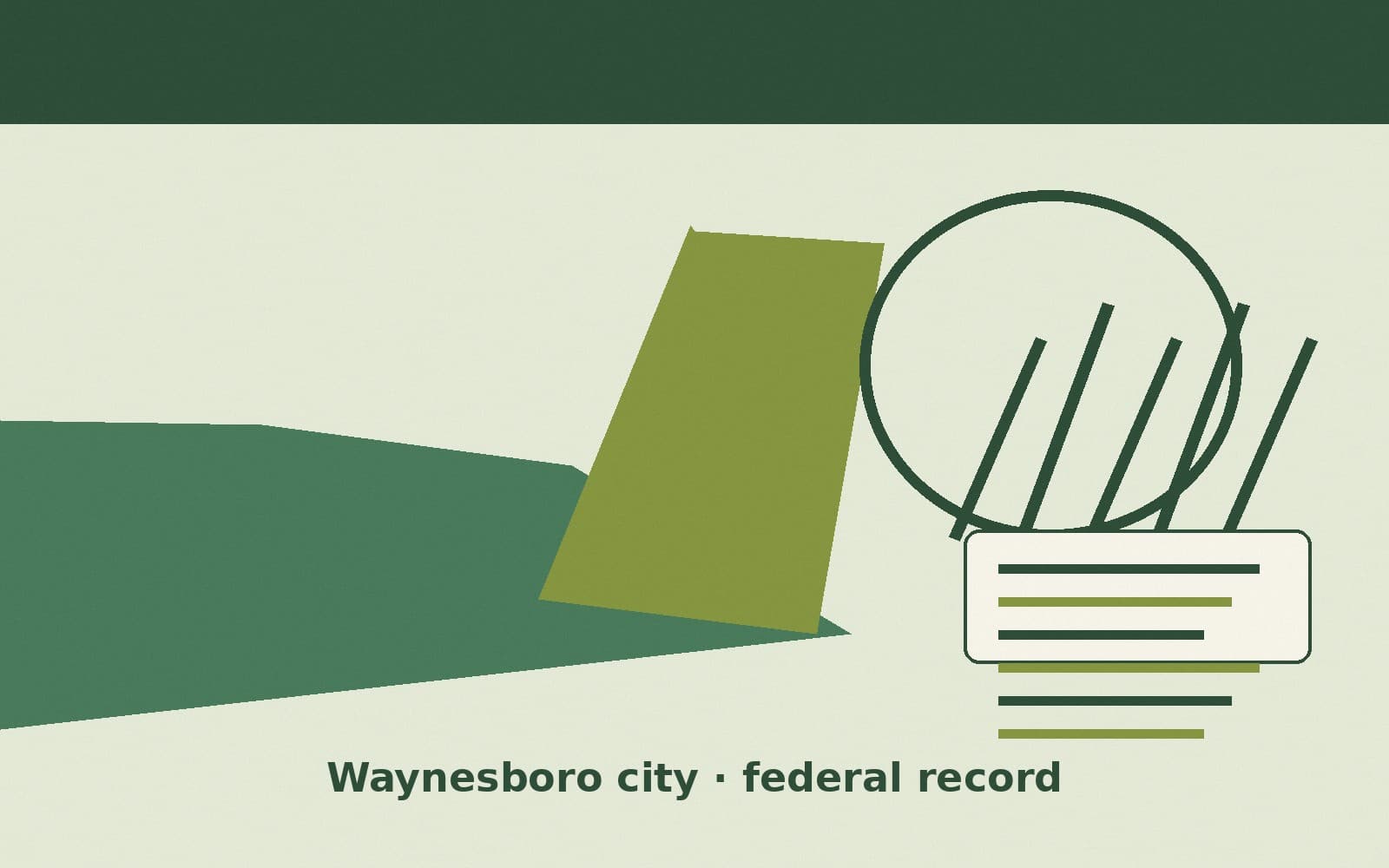 Public notice. Waynesboro city, Virginia, has a federal award on the public books. On September 21, 2026, the Department of Transportation recorded a formula grant of $448,027. The