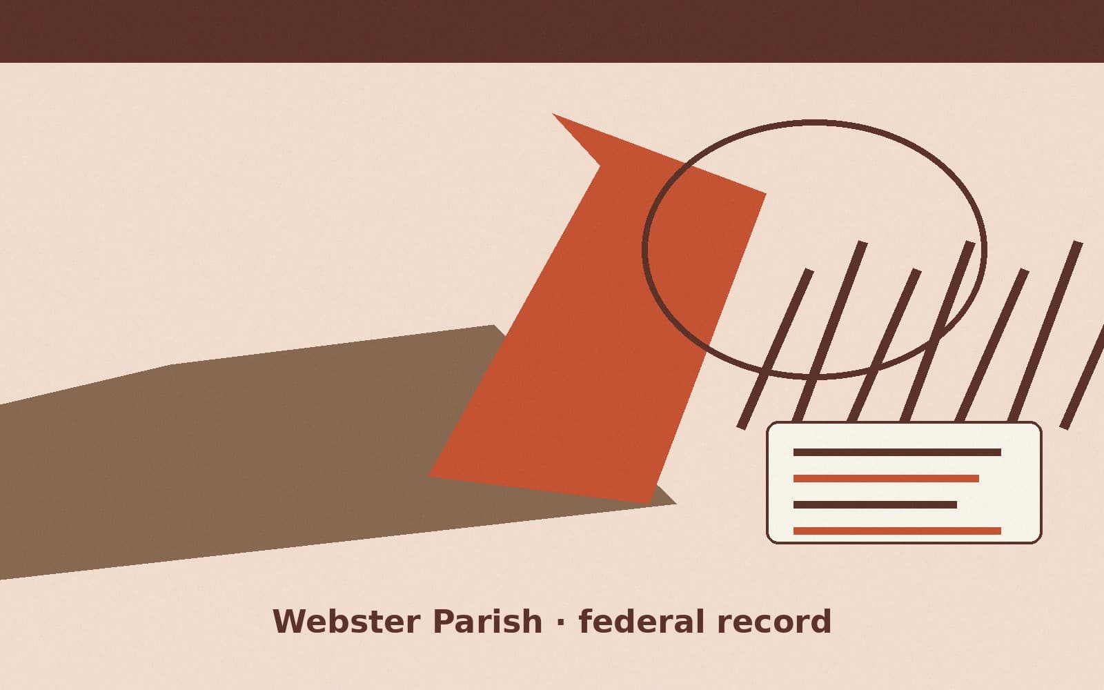 Public notice. Webster Parish, Louisiana, has a federal award on the public books. On September 23, 2026, the Department of Transportation recorded a formula grant of $14,755,304.3