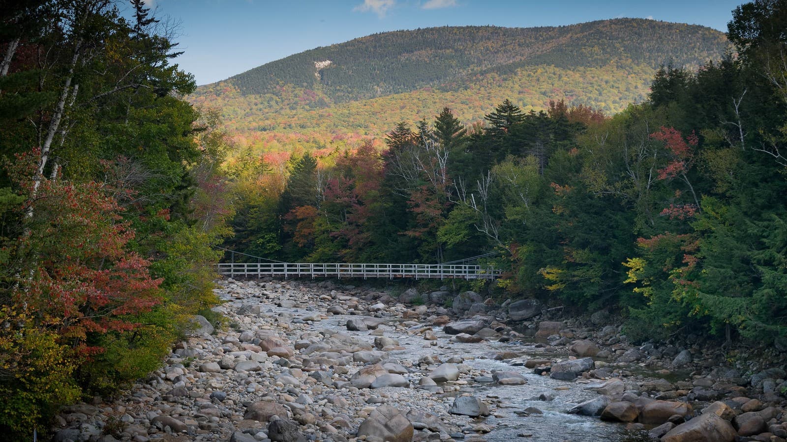 Lincoln Woods in the White Mountain National Forest near Lincoln, New Hampshire, in a 2017 U.S. Forest Service photo (file photo, not the Loon Mountain expansion area).