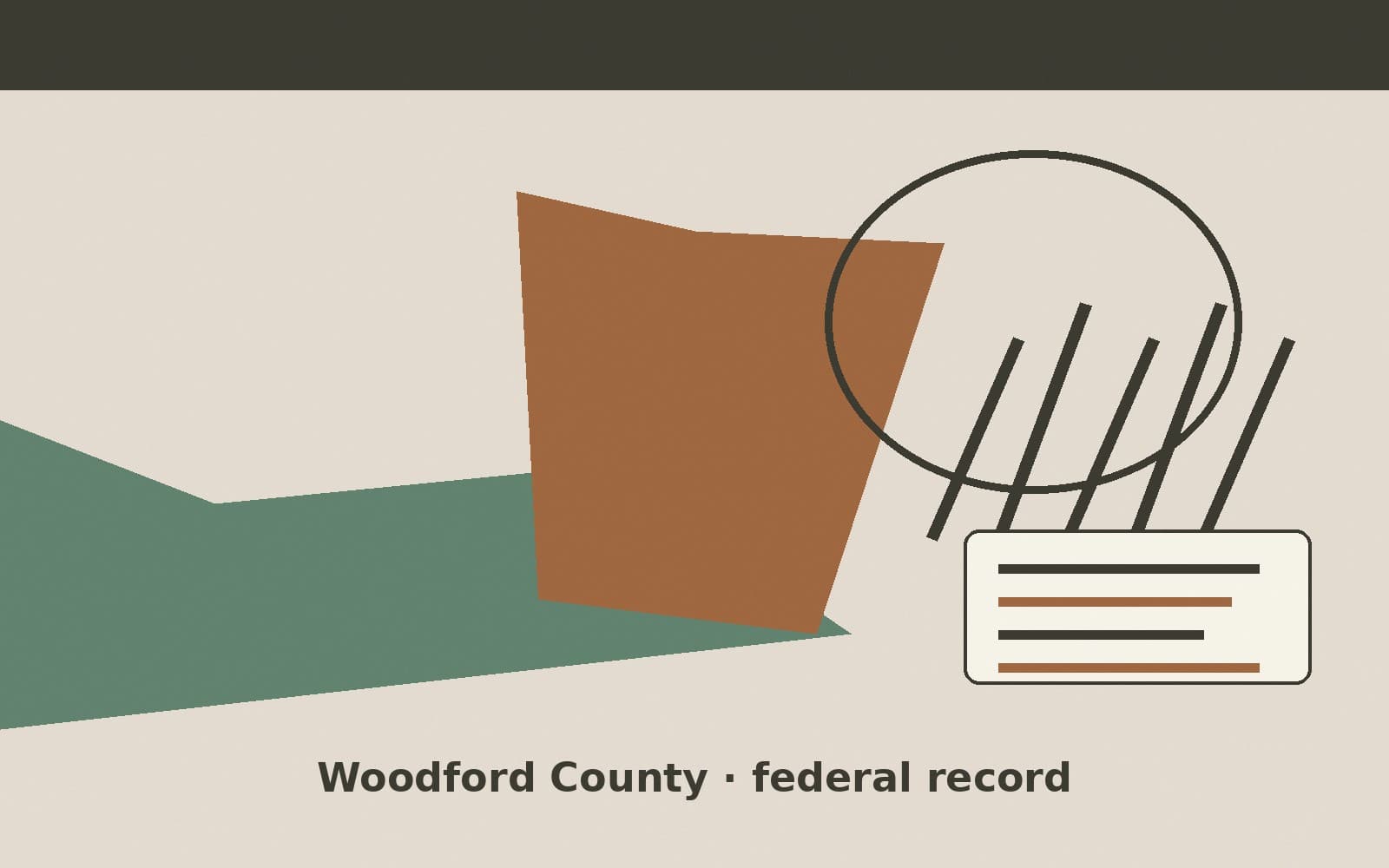 Public notice. Woodford County, Illinois, has a federal award on the public books. On September 24, 2026, the Department of Veterans Affairs recorded a delivery order of $57,964.42