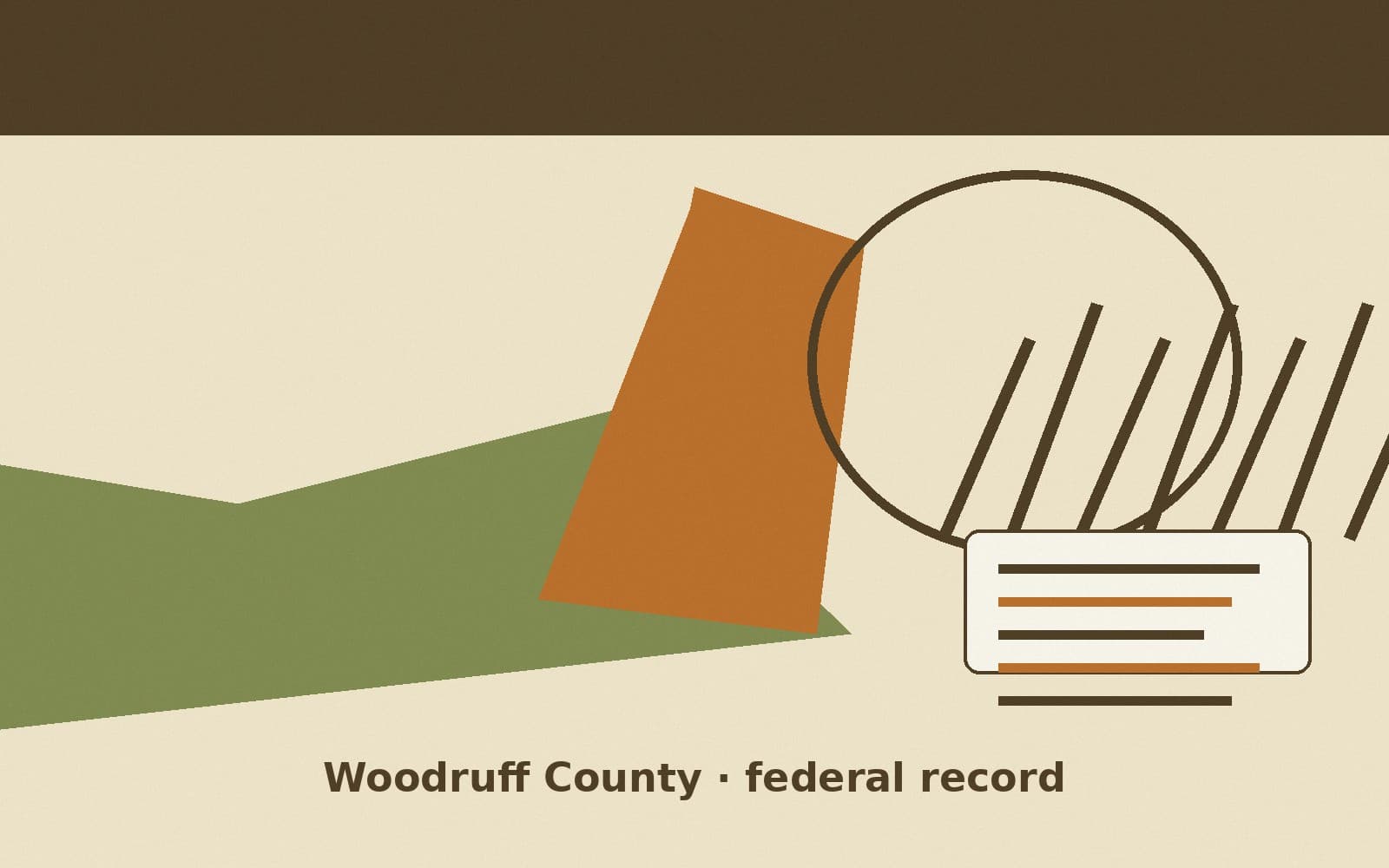 Public notice. Woodruff County, Arkansas, has a federal award on the public books. On September 24, 2026, the Department of Health and Human Services recorded a project grant of $7