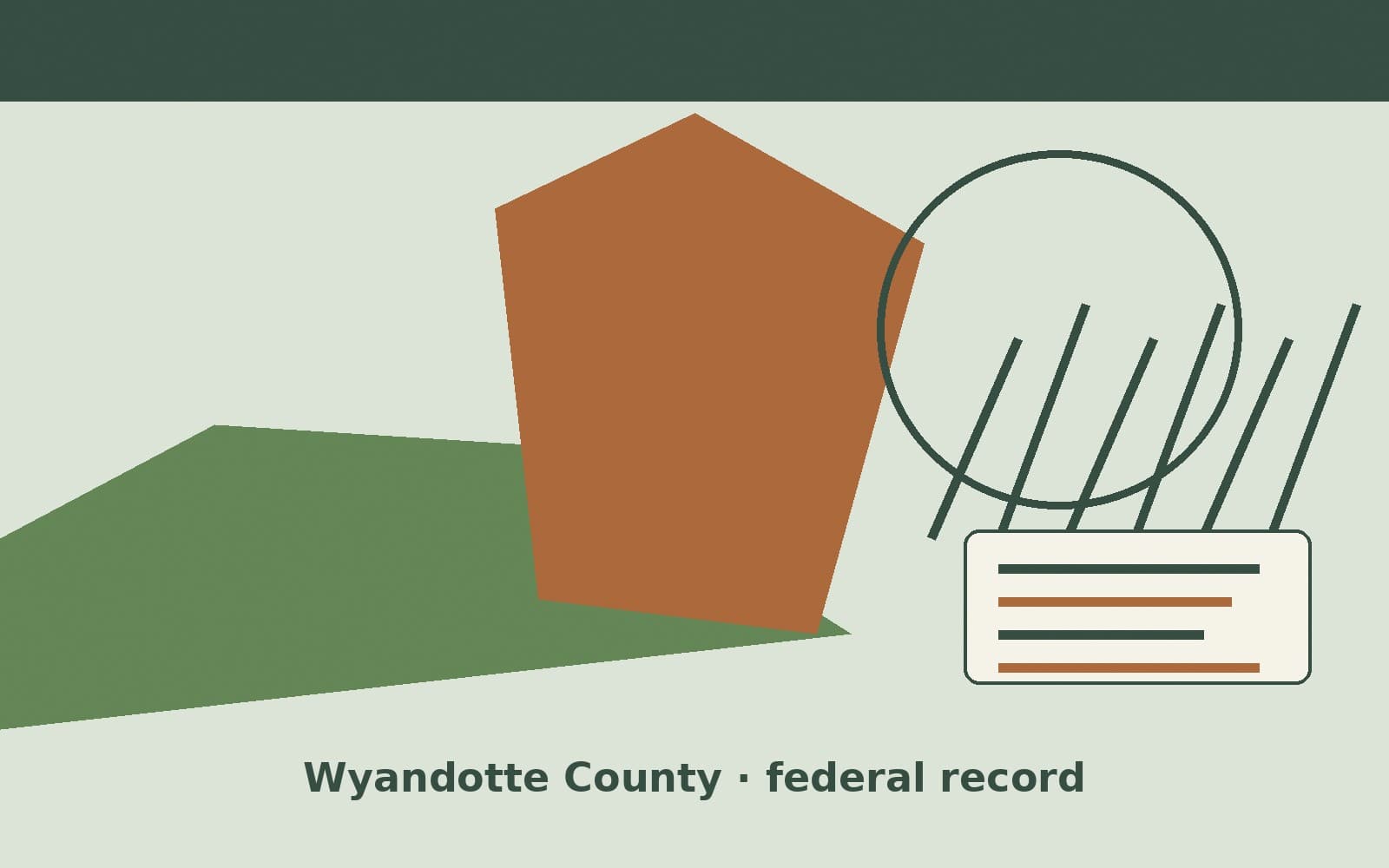 Public notice. Wyandotte County, Kansas, has a federal award on the public books. On September 30, 2026, the Department of Veterans Affairs recorded a delivery order of $215,888.29