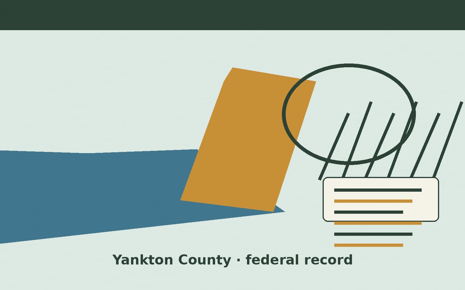Public notice. Yankton County, South Dakota, has a federal award on the public books. On September 29, 2026, the Department of Justice recorded a definitive contract of $292,800. T