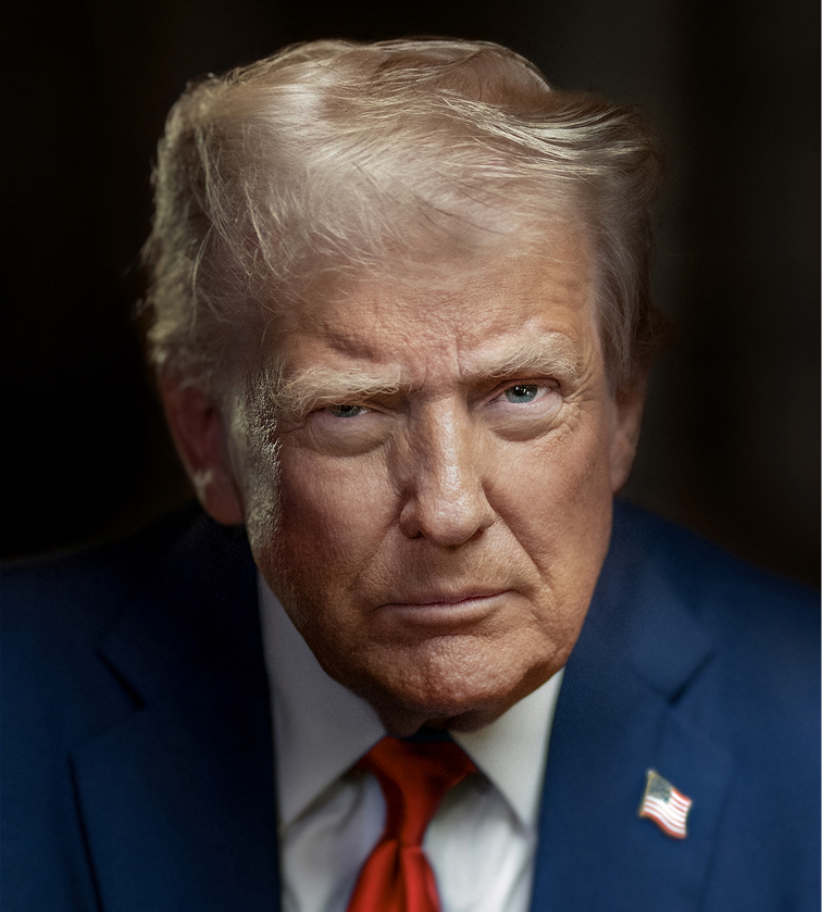 Official White House portrait of Donald J. Trump, President of the United States