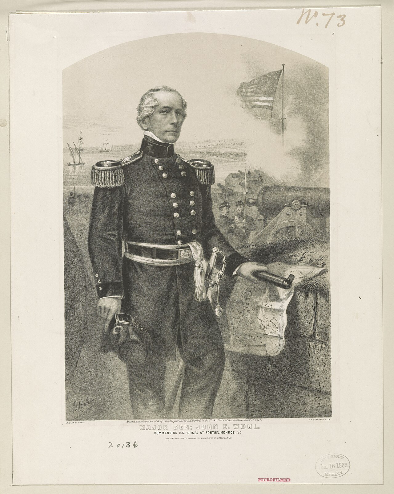 Portrait of John Ellis Wool