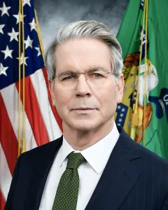 Official portrait of Scott Bessent, Secretary of the Treasury