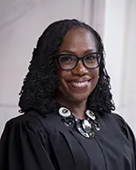 Official portrait of Ketanji Brown Jackson, Associate Justice