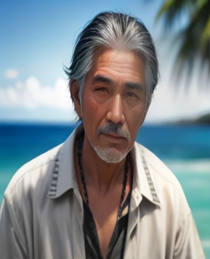 Portrait of Keoni Matthew Aiona