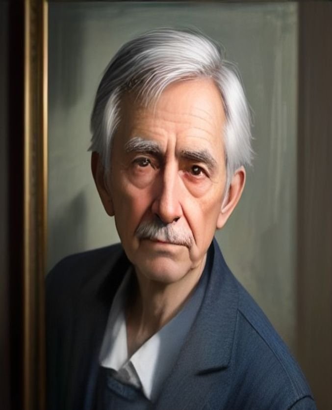 Portrait of Edward Albee