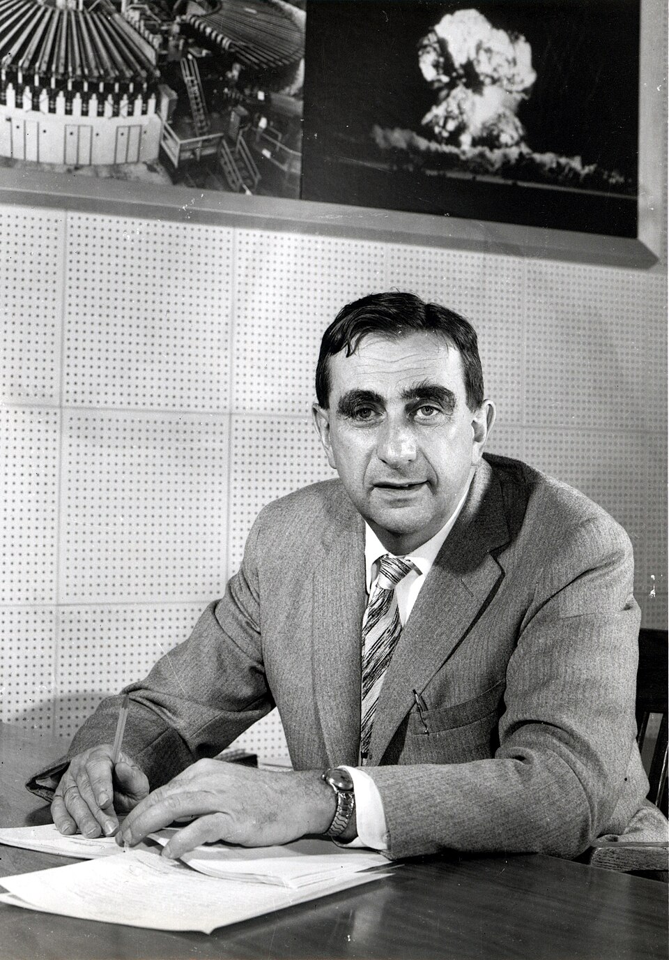 Portrait of Edward Teller