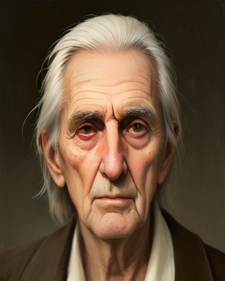 Portrait of Harry Dean Stanton