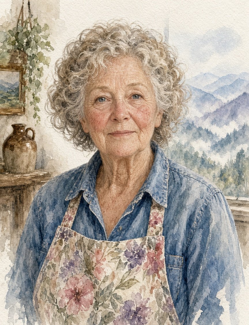 Portrait of Frances Mae Holcomb