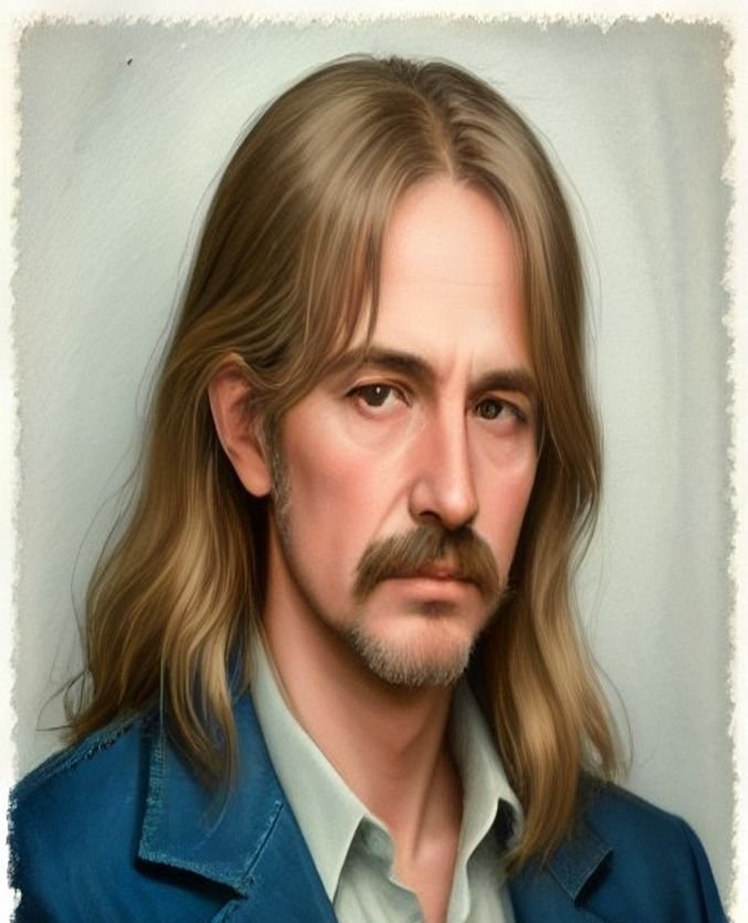 Portrait of Richard Brautigan