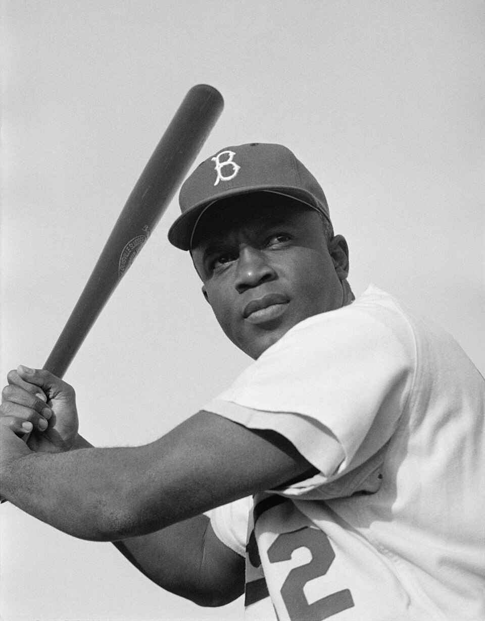Portrait of Jackie Robinson