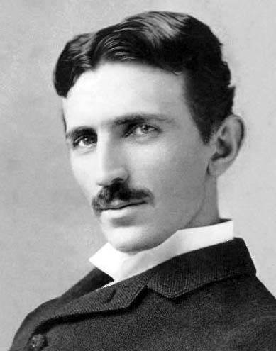Portrait of Nikola Tesla